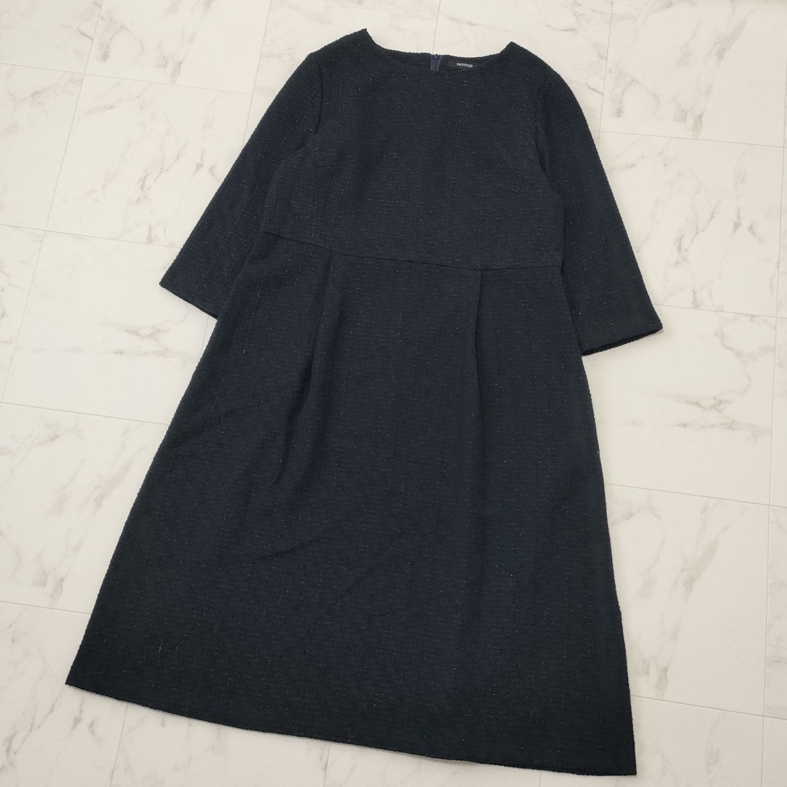 ツイードワンピース セレモニー