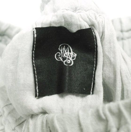 maison de soil メゾンドソイル インド製 コットンリネンギャザー