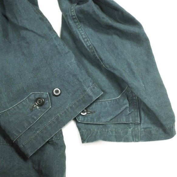 OUTIL ウティ 日本製 MANTEAU PUPILLIN インディゴリネンチェスター  