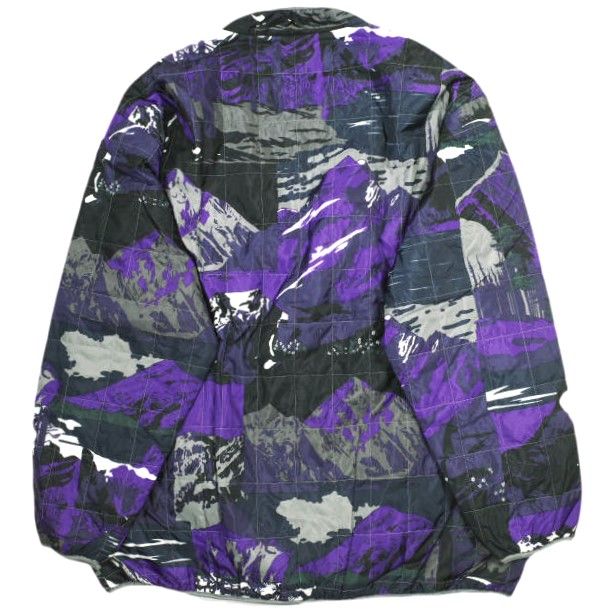 Needles x NOMA t.d. ニードルス ノーマ 22AW 別注 Piping Quilt Jacket - Insulation Printed パイピングキルトジャケット N34-NNJK01 S LANDSCAPE 定価66 000円