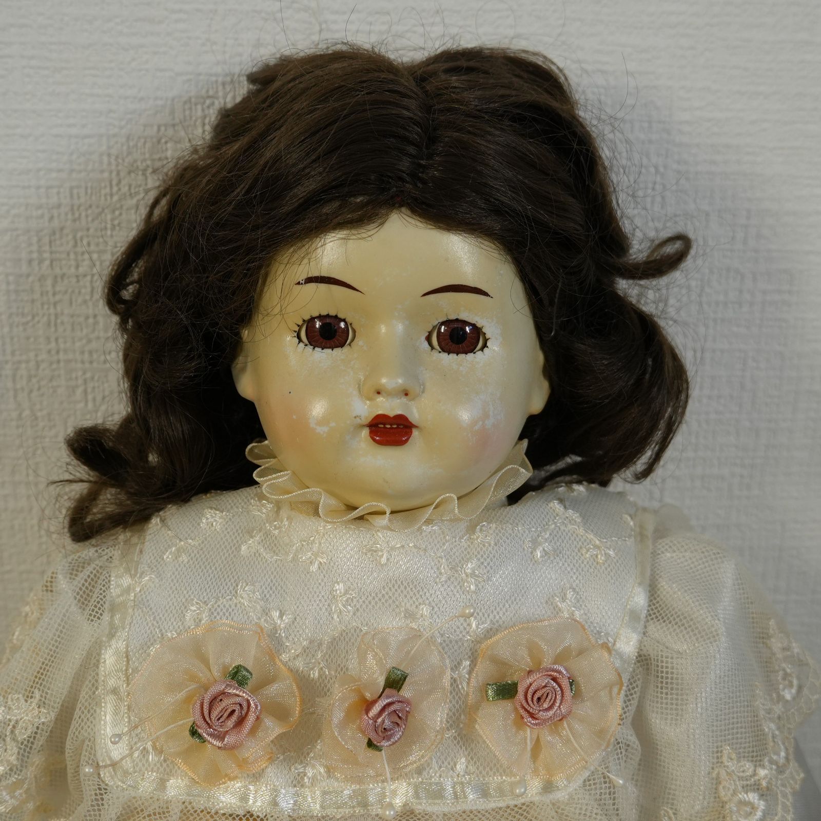 IM] 西洋人形 ビスクドール スリーピングアイ 高さ48cm 現状品 - メルカリ