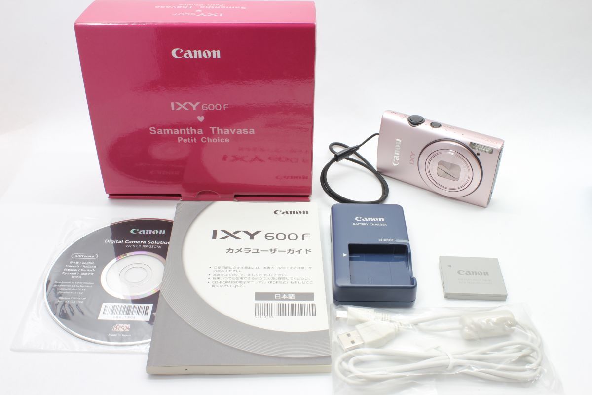 SNSで話題！激レア【Samanthaコラボ】Canon IXY600F Canon IXY 600F