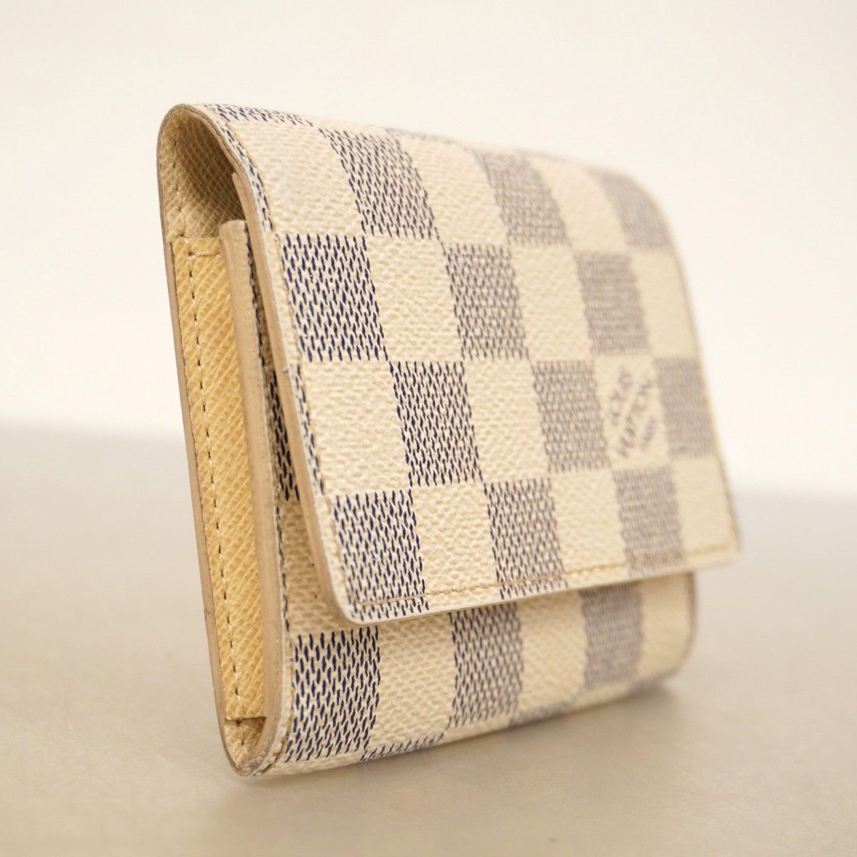 5me5550 ルイヴィトン 名刺入れ ダミエ アズール アンヴェロップカルトドゥヴィジット N61746 ホワイト メンズ レディース ユニセックス