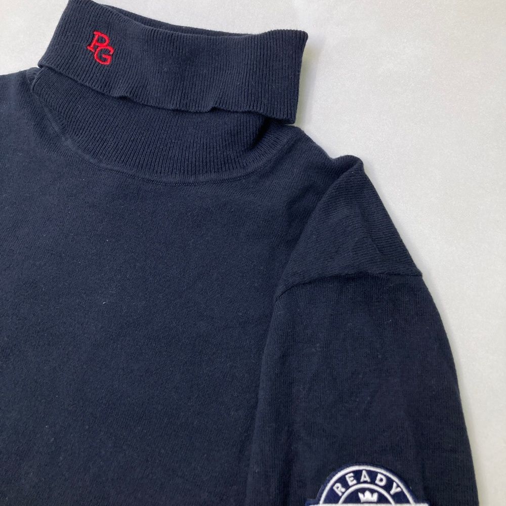 サイズ：4 PEARLY GATES パーリーゲイツ タートルネック ニット