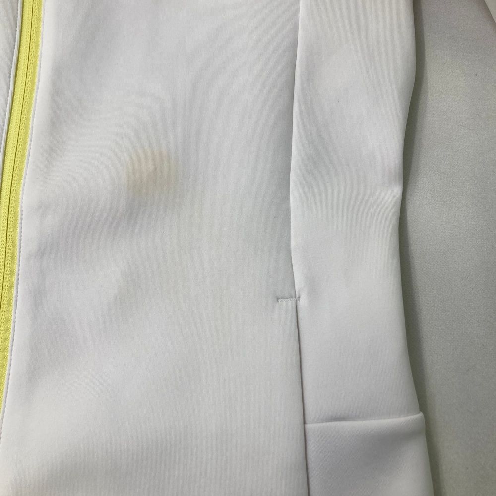 サイズ：S DESCENTE GOLF デサントゴルフ ジップジャケット ホワイト系