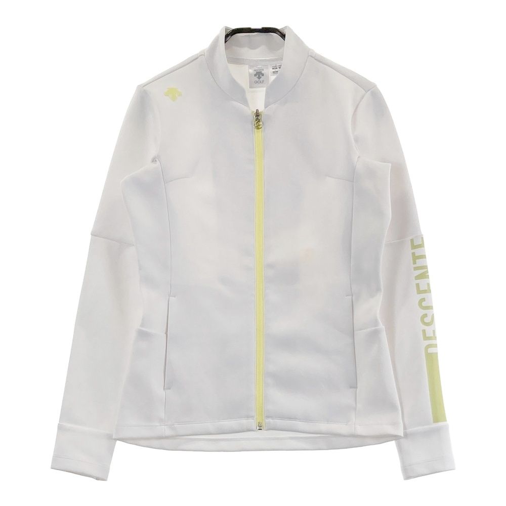 サイズ：S DESCENTE GOLF デサントゴルフ ジップジャケット ホワイト系