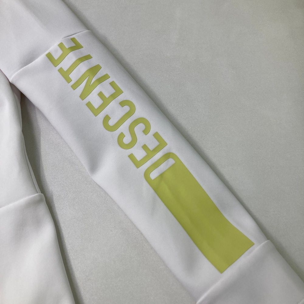 サイズ：S DESCENTE GOLF デサントゴルフ ジップジャケット ホワイト系