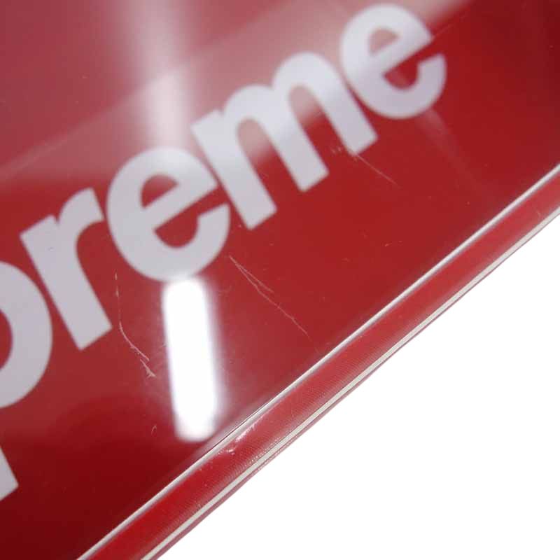  シュプリーム SUPREME 16 AW Lucite Box アクリルボックス ケース レッド サイズ ユニセックス- その他 折り財布