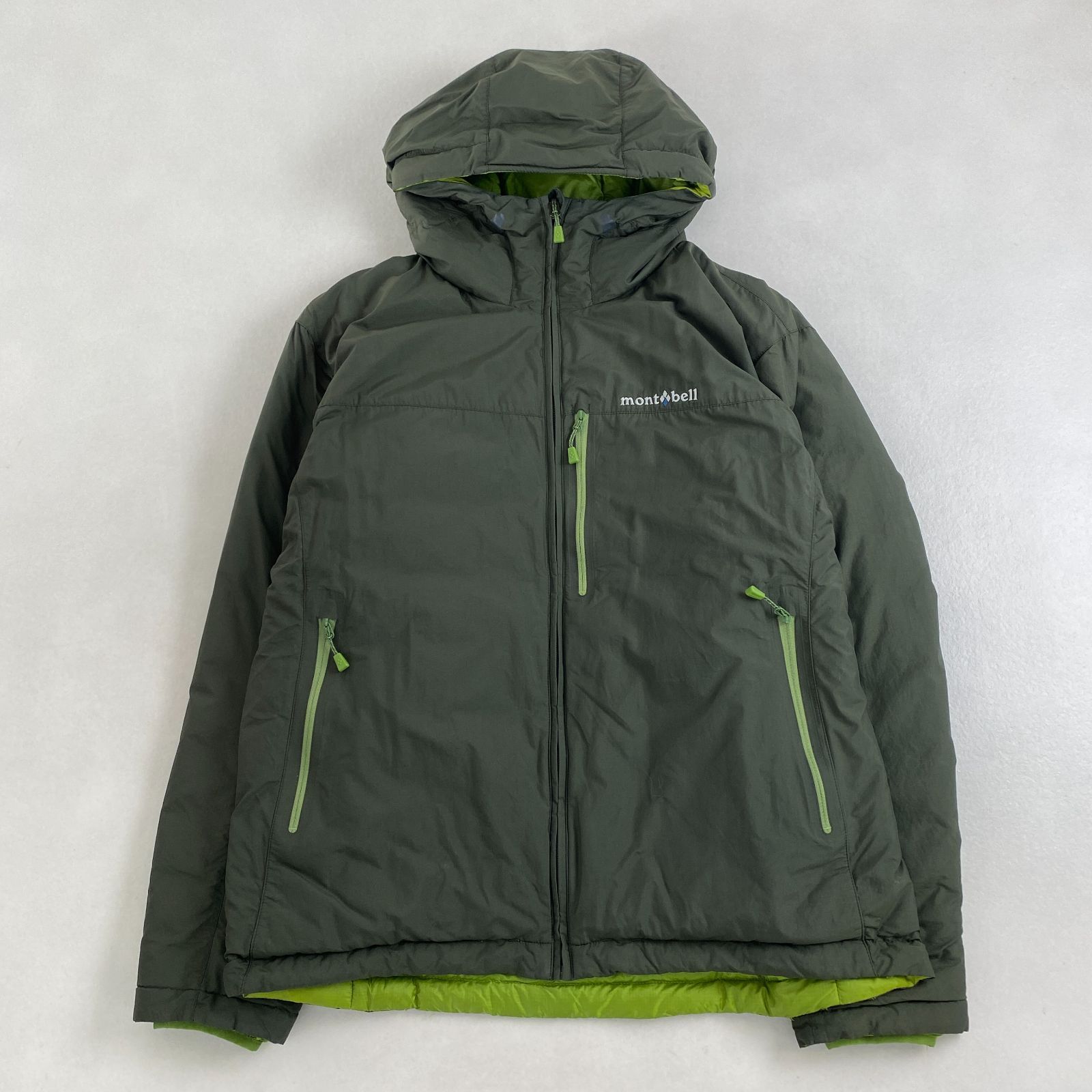 モンベル ダウンジャケット mont-bell コロラドパーカー リバーシブル