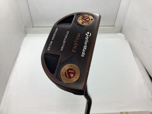 テーラーメイド TP COLLECTION BLACK COPPER MULLEN 2 33インチ ラムキン パター PT スチール フレックスその他 メンズ 男性用 右利き 右用 Dランク ゴルフクラブ