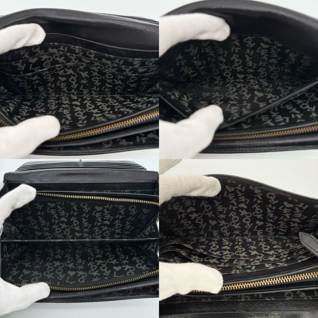 【希少・美品】Vivienne ヌーロック 長財布 ヴィンテージ ブラック 希少・美品】Vivienne ヌーロック 長財布 ヴィンテージ ブラック