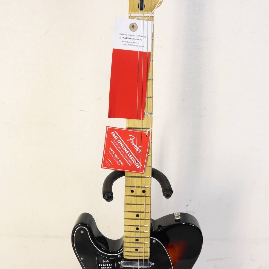 未使用 レフティ 左利き フェンダー PLAYER II TELE LH MN 3TS 