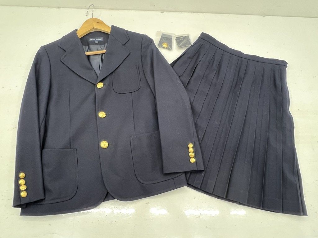 美品Ralph Lauren フォーマル4点セット 160 盛岡78-0037】RALPH LAUREN フォーマル ジャケット 150cm スカート