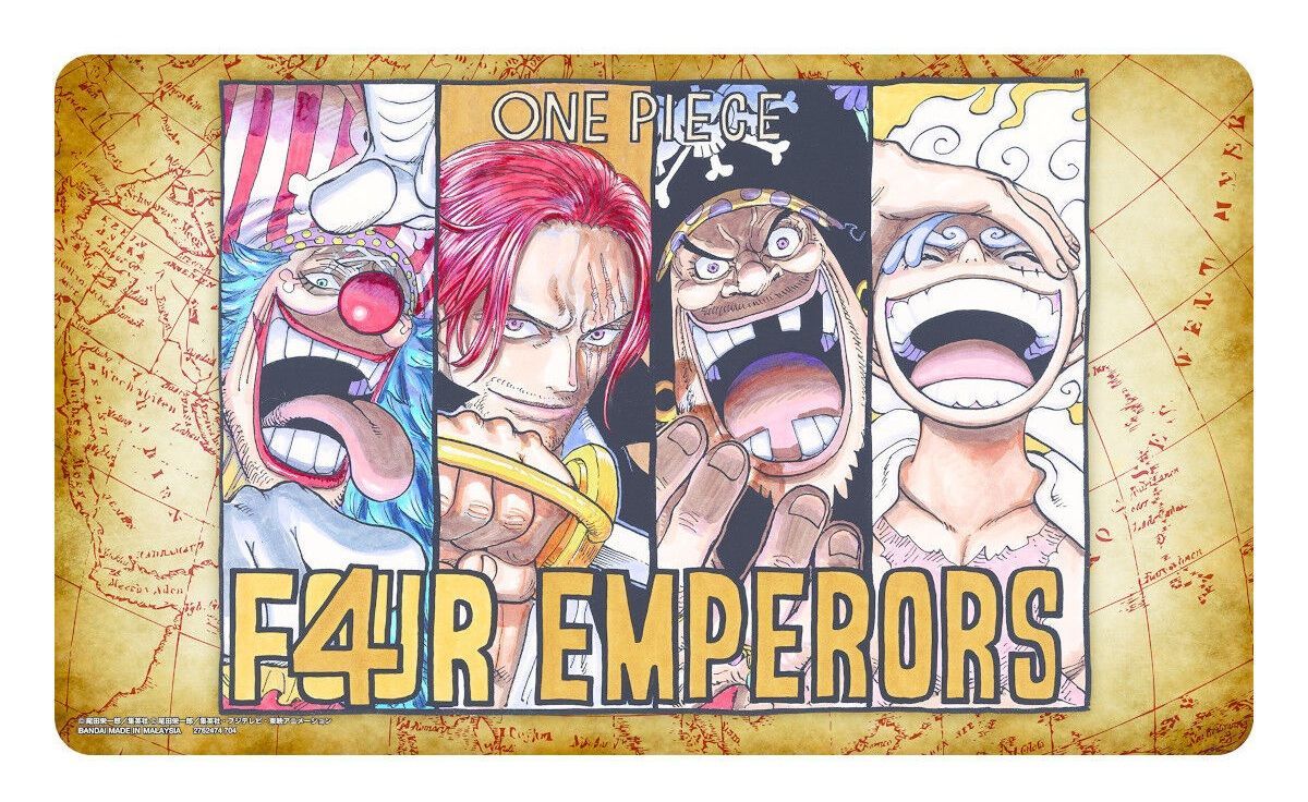 未開封】ONE PIECE カードゲーム オフィシャルプレイマット リミテッド