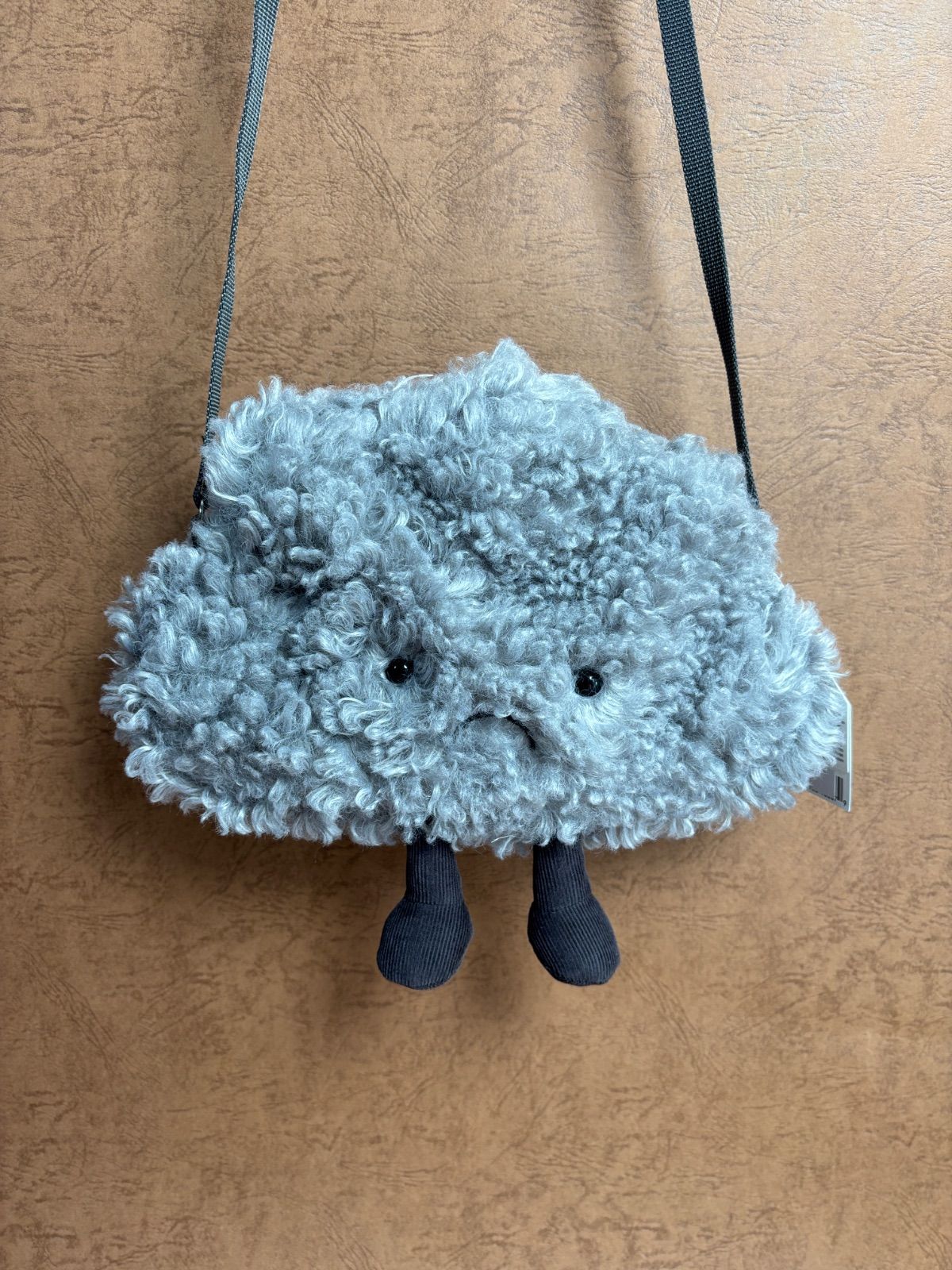 新品 ジェリーキャット 曇り雲 雲 ぬいぐるみ ポシェット バッグ 袋