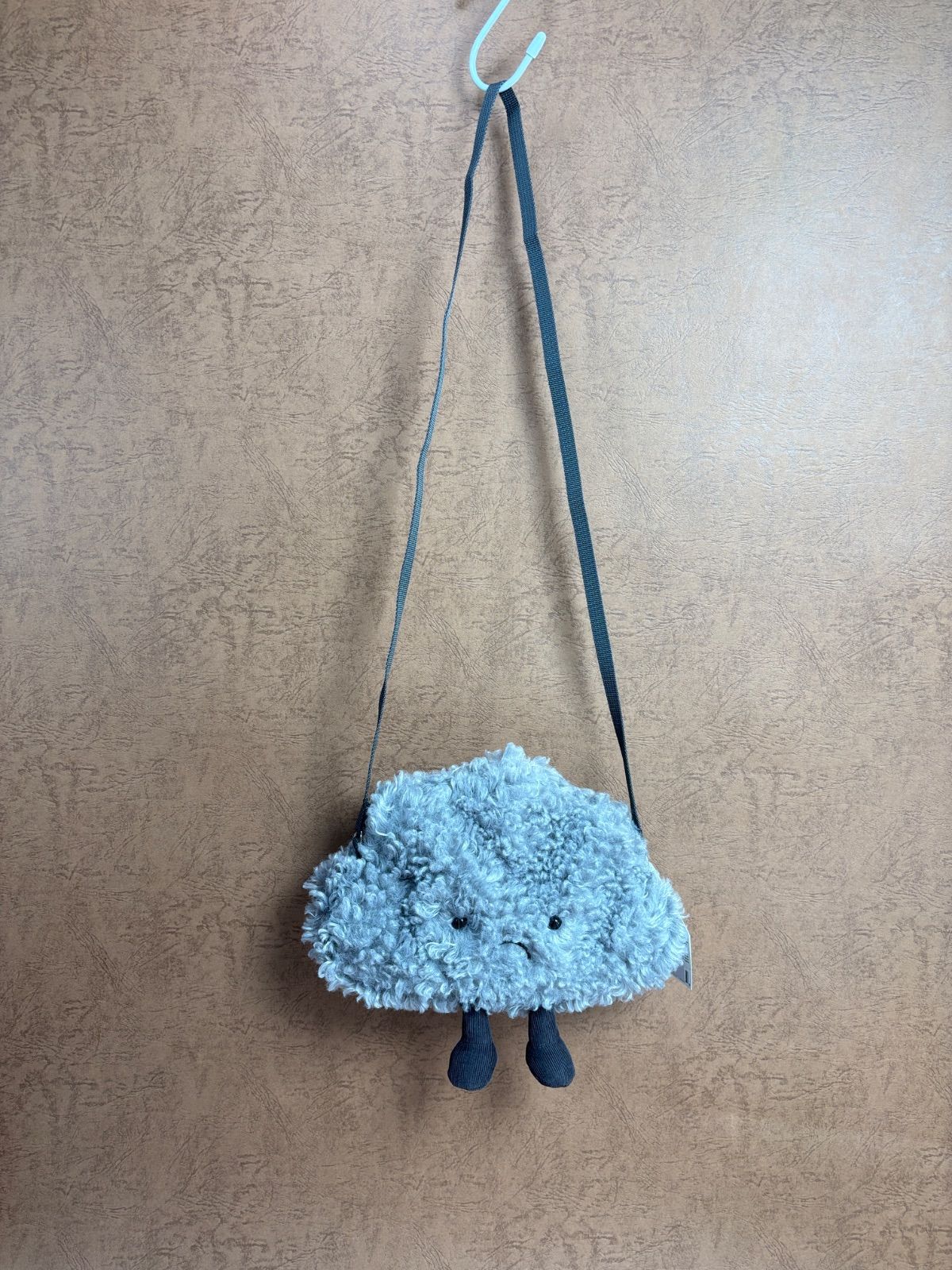 新品 ジェリーキャット 曇り雲 雲 ぬいぐるみ ポシェット バッグ