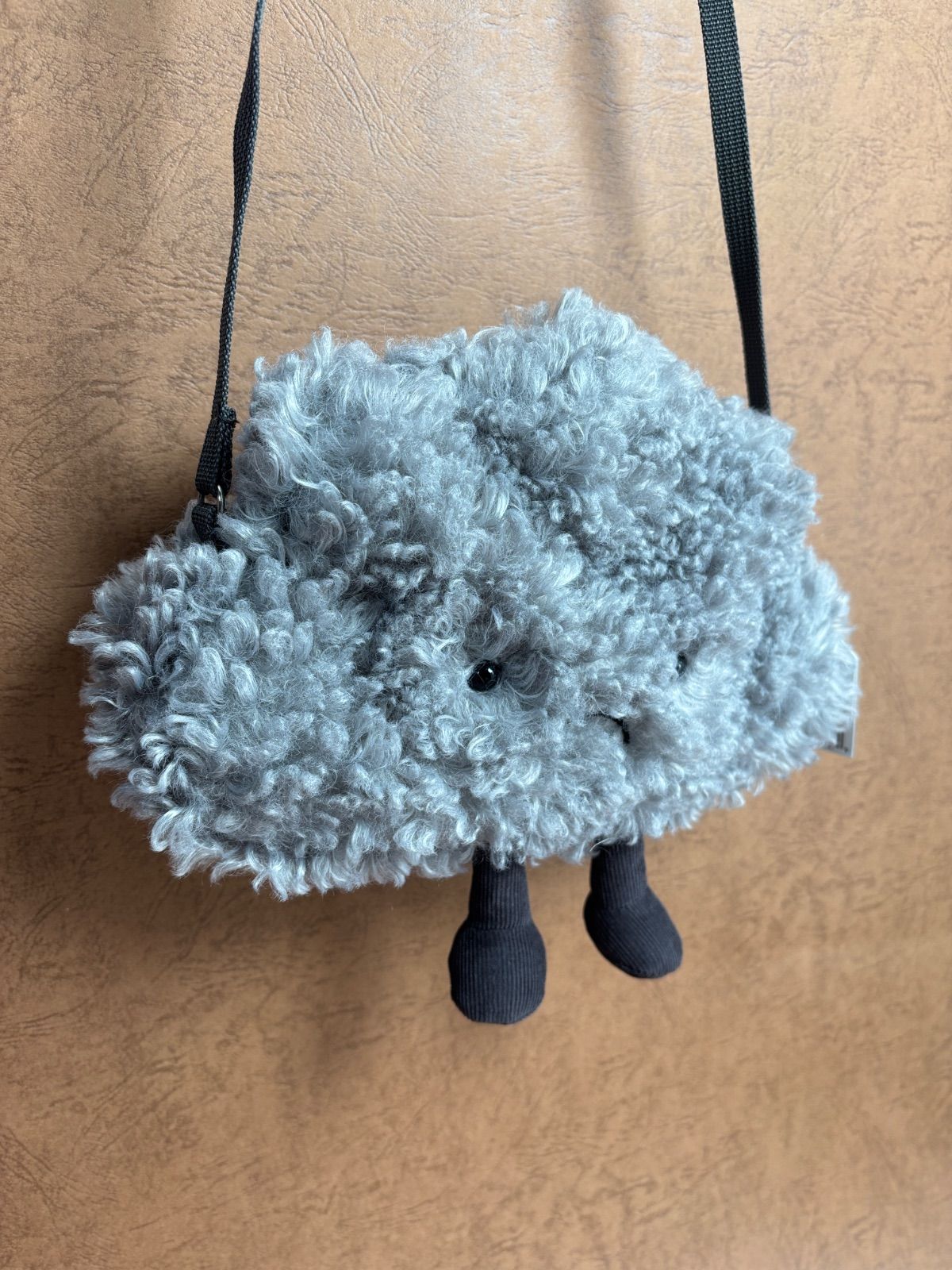 新品 ジェリーキャット 曇り雲 雲 ぬいぐるみ ポシェット バッグ