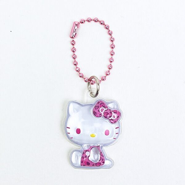 サンリオ ハローキティ ヒョウ柄(ピンク) ぷっくりったいプチボール