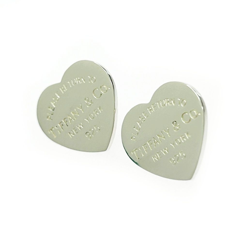TIFFANY-Co. ティファニー シルバー リターントゥ ハート ピアス 3.5g 925刻印 499059 ピアス