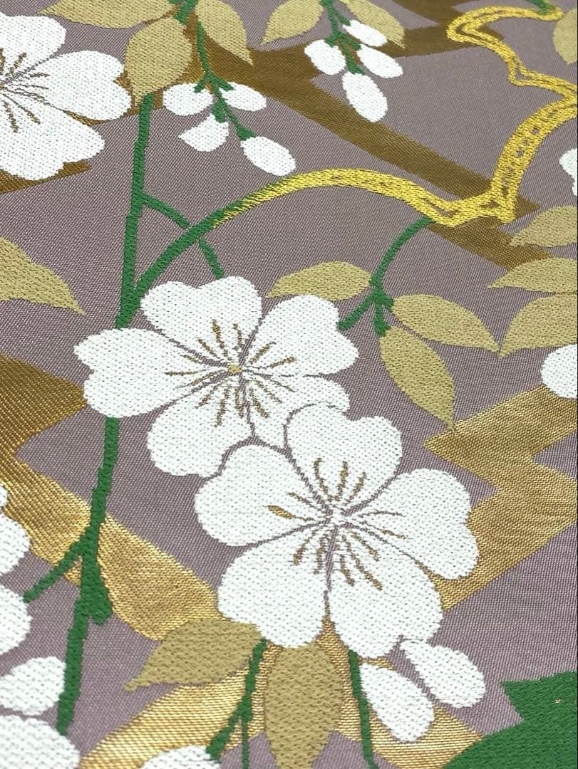 袋帯 桜