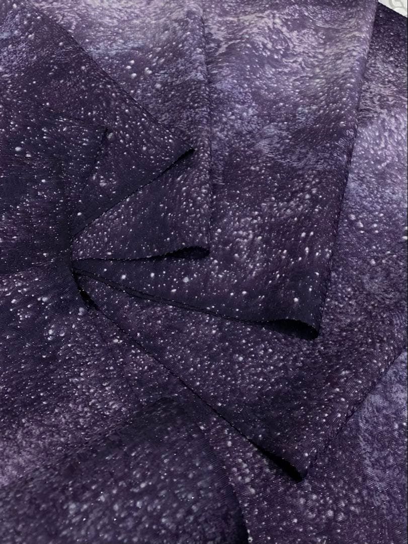 吉野一廉 銀通し 小紋 反物 正絹 着尺 落款入 作家物 No.19 - メルカリ