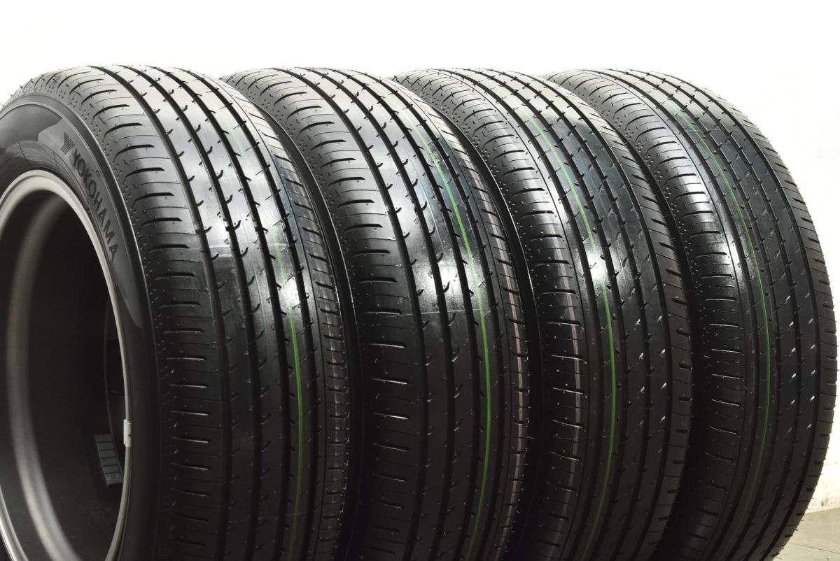 S*C様 美品40アルファード7J+40 PCD120ヨコハマアドバン225/6 2024年製 新車外し品】トヨタ 40 アルファード 純正 18in 7J +40