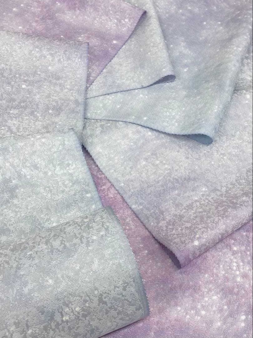 吉野一廉 銀通し 小紋 反物 正絹 着尺 落款入 作家物 No.79 - メルカリ