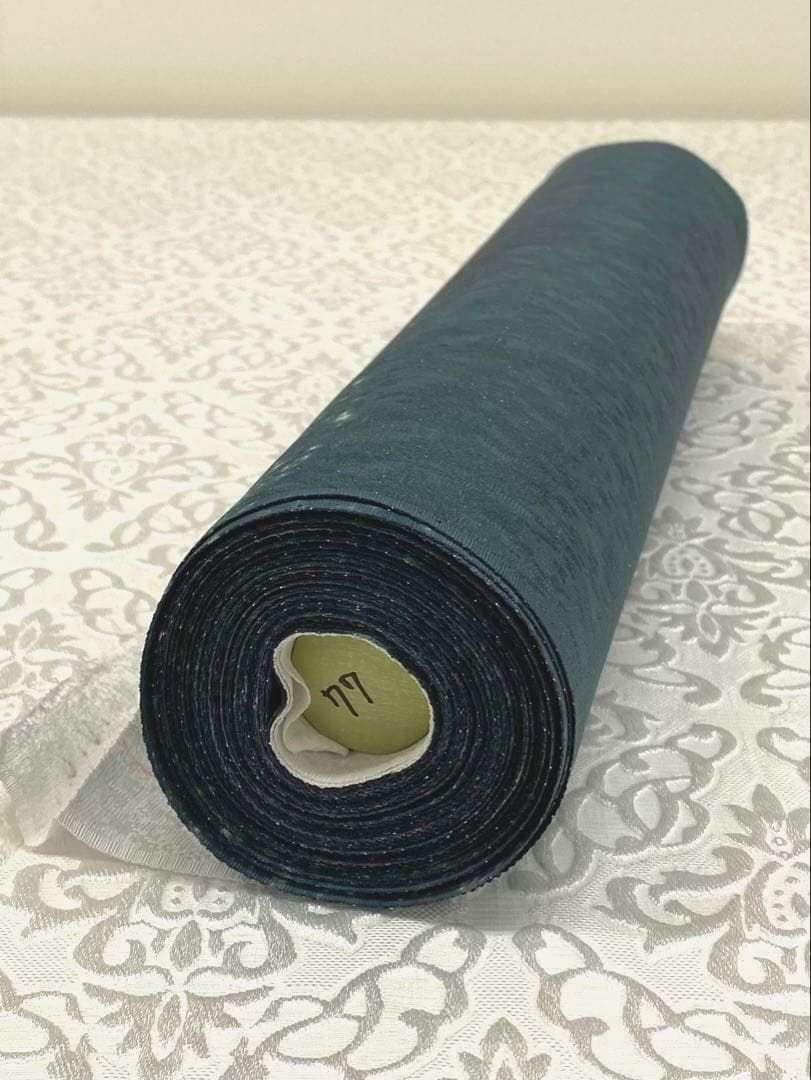 吉野一廉 銀通し 小紋 反物 正絹 着尺 落款入 作家物 No.77 - メルカリ