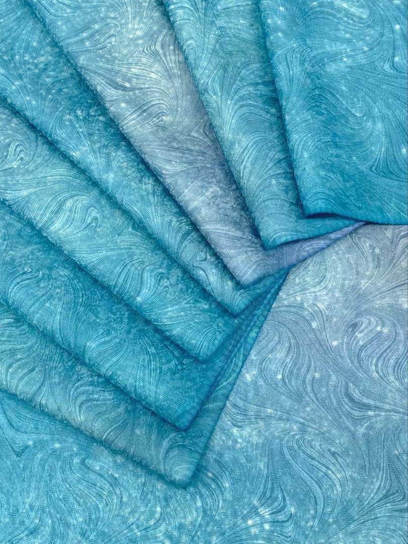 特選 吉野一廉×本墨流し染 小紋 銀通し 反物 正絹 落款入 No.10 - メルカリ