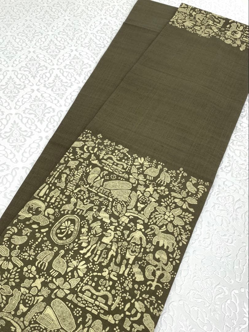 貴久樹 ムガシルク 刺繍 袋帯 鳥 六通 貴久樹 ムガシルク 刺繍 袋帯 鳥 六通 - メルカリ