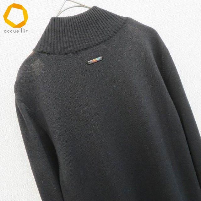 レオナールスポーツ LEONARD SPORT ニット ワンピース ロング ロゴ