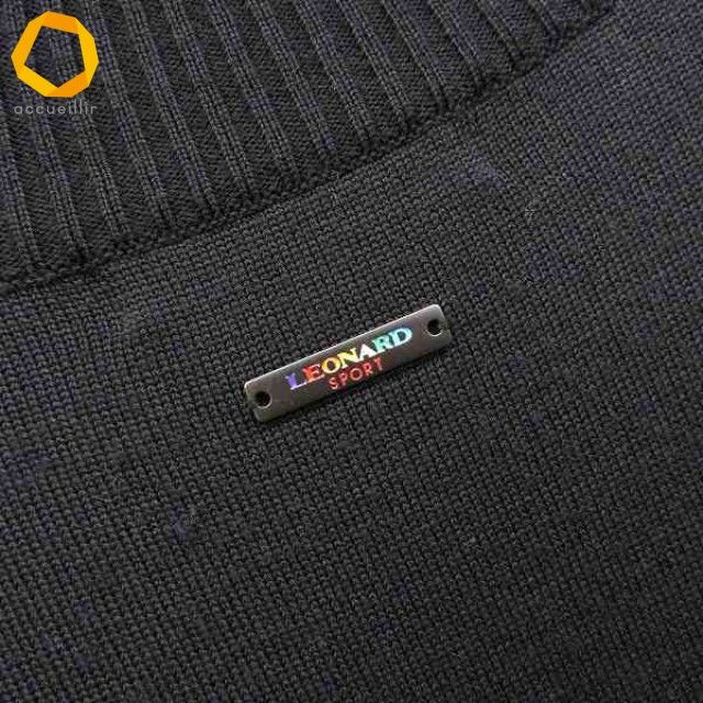 レオナールスポーツ LEONARD SPORT ニット ワンピース ロング ロゴ