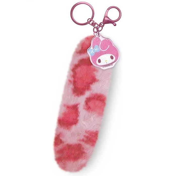 新品】マイメロディ マイメロ しっぽ型ファーキーホルダー サンリオ