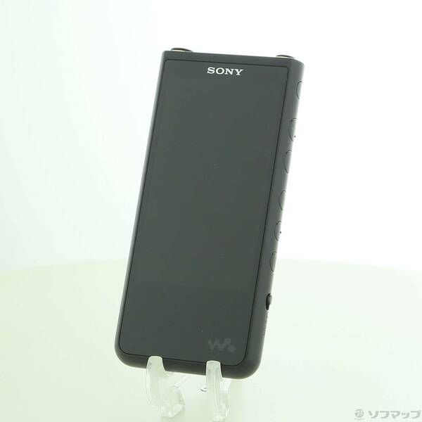 中古品〕 WALKMAN ZX500シリーズ メモリ64GB ブラック NW-ZX507 B【349