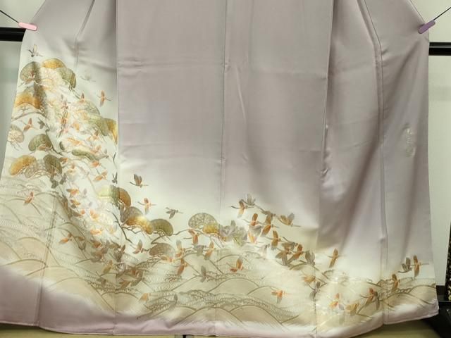 平和屋着物□極上 金彩友禅 卓越技能者・名工・和田光正 色留袖 立波飛