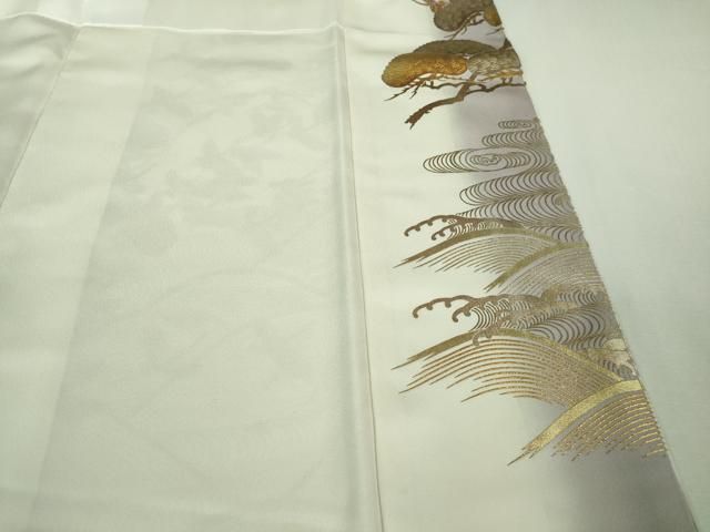 平和屋着物□極上 金彩友禅 卓越技能者・名工・和田光正 色留袖 立波飛