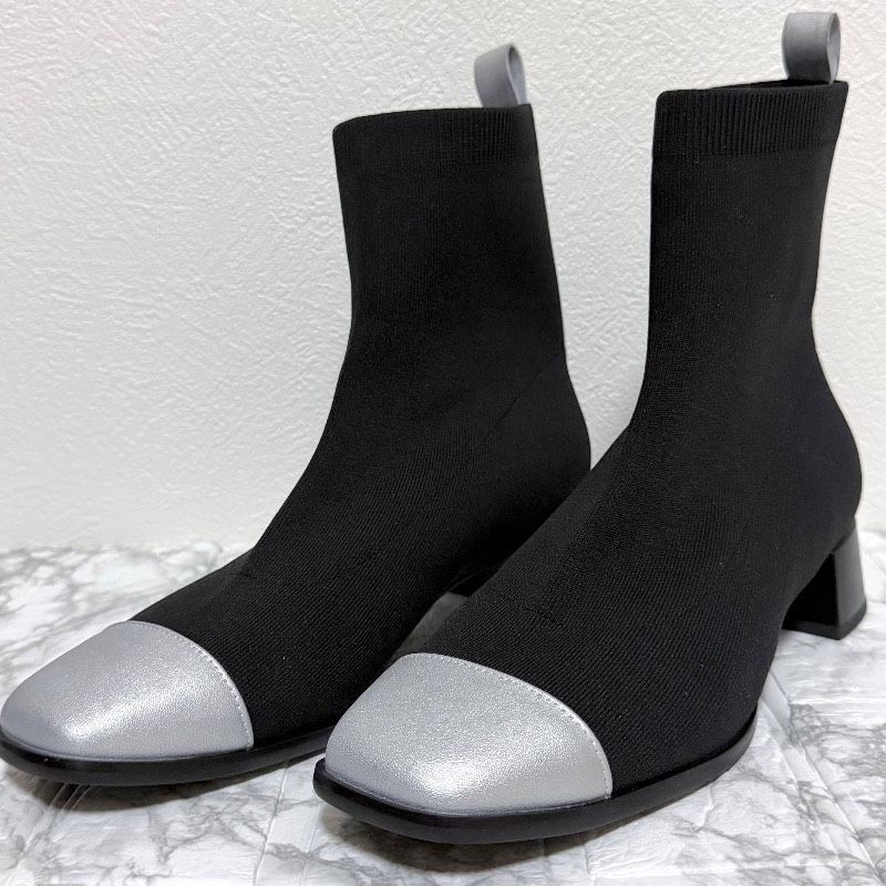 VIVAIA Madison ショートブーツ 40.5 ビバイア 撥水加工 ソックス