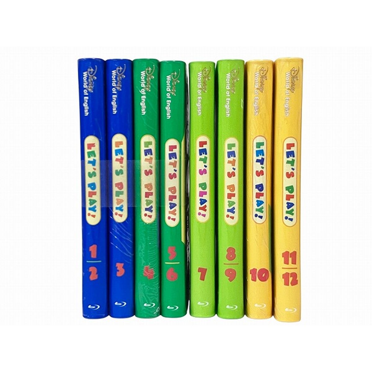 【ブルーレイ全巻未開封】ブルーレイ　DWE レッツプレイ・セット　ディズニー英語 DWE レッツプレイ Blu-ray 2020年頃 ディズニー ワールドファミリー