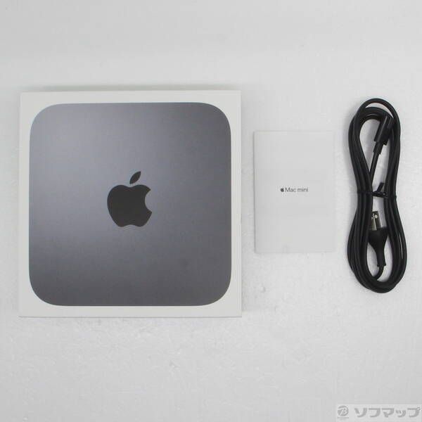 中古品〕 Mac mini Late-2018 MRTR2J／A Core_i3 3.6GHz 8GB SSD128GB