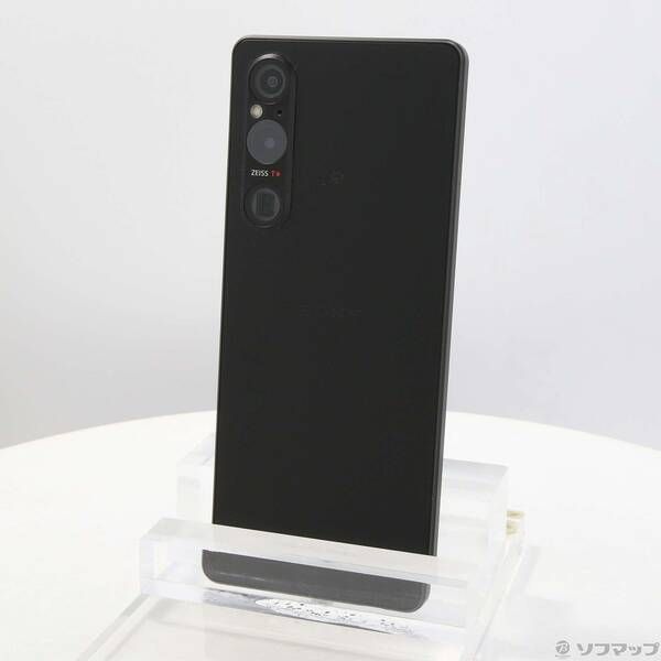 中古品〕 Xperia 1 V 256GB ブラック SOG10 au SIMフリー【297