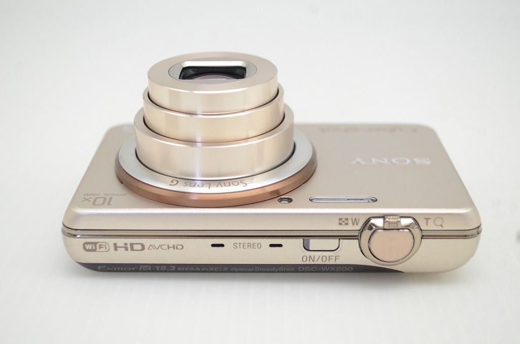 Sony サイバーショット DSC-WX200 デジタルカメラ　ゴールド 公式 SONY ソニー Cyber-shot DSC-WX200 コンパクトデジタルカメラ