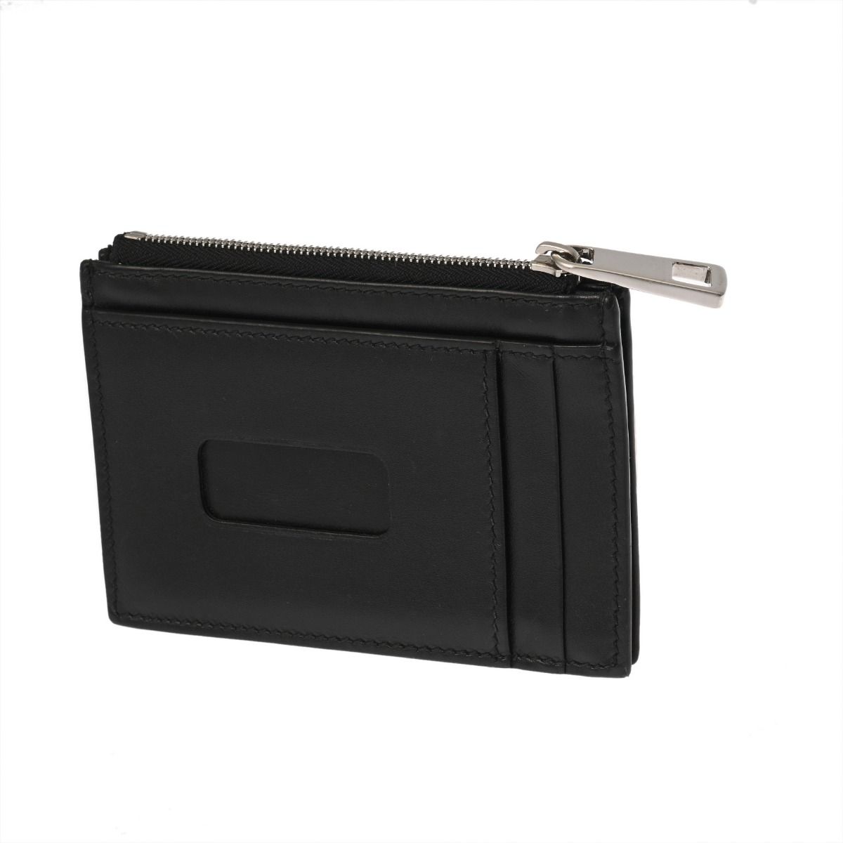 グッチ グッチシマ コインケース付きカードケース 黒 597560 ユニセックス レザー パスケース