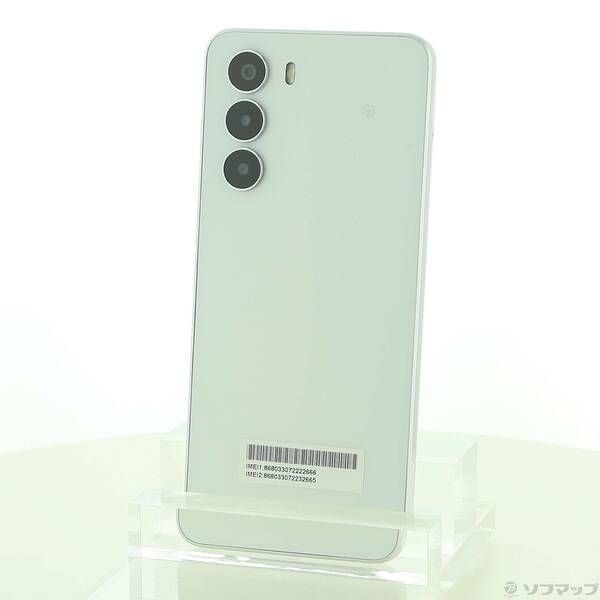 品〕 nubia S 5G 128GB ホワイト A403ZT Y!mobile SIMフリー【348】