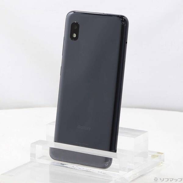 中古品〕 Galaxy A21 シンプル 64GB ブラック SCV49 auロック解除SIM