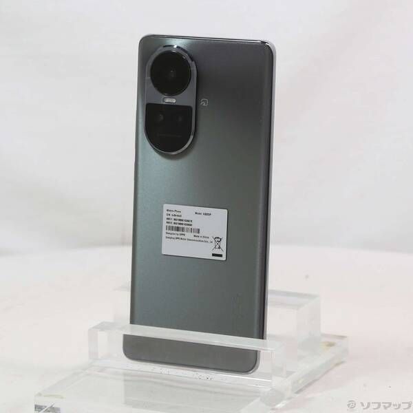 中古品〕 OPPO Reno10 Pro 5G 256GB シルバーグレー SBOPRENO10P