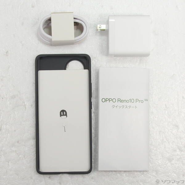 中古品〕 OPPO Reno10 Pro 5G 256GB シルバーグレー SBOPRENO10P