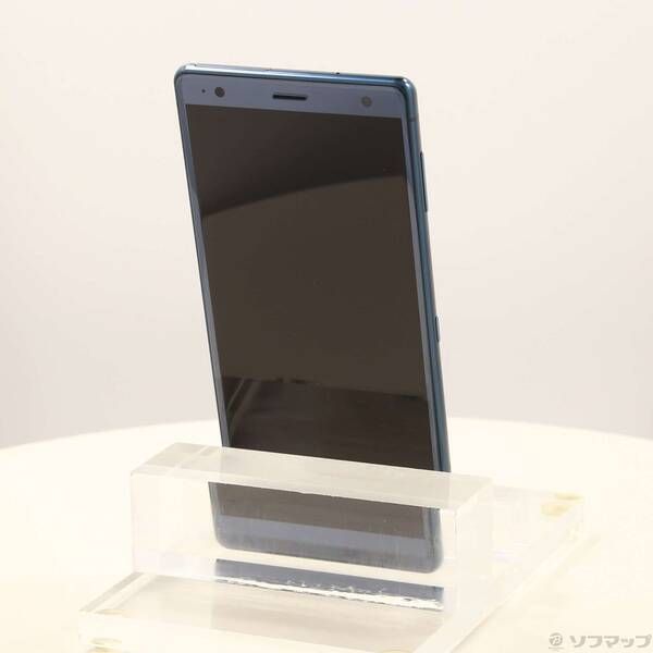 中古品〕 Xperia XZ2 64GB ディープグリーン SOV37 auロック解除SIM