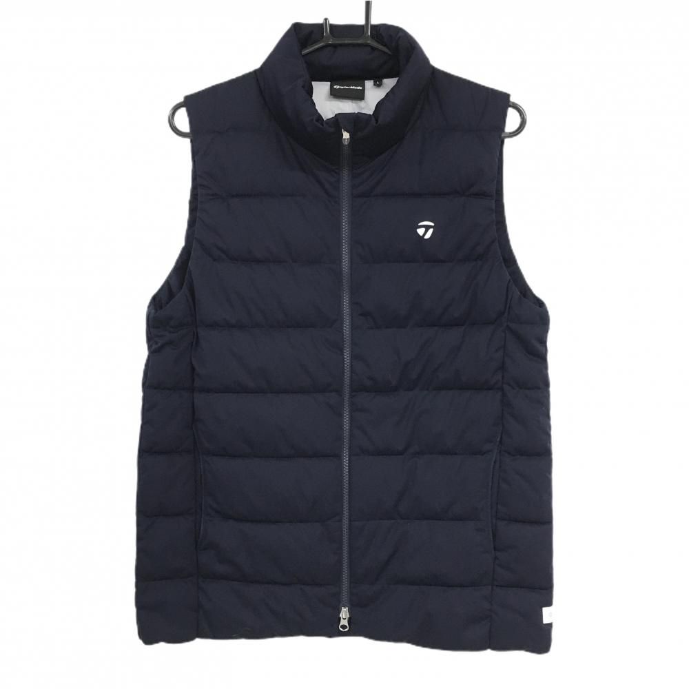 ダ*ヂ様 TAYLORMADE ネイビー キルティング ベスト Ｌ 超美品】テーラーメイド 中綿ベスト ネイビー キルティング メンズ L