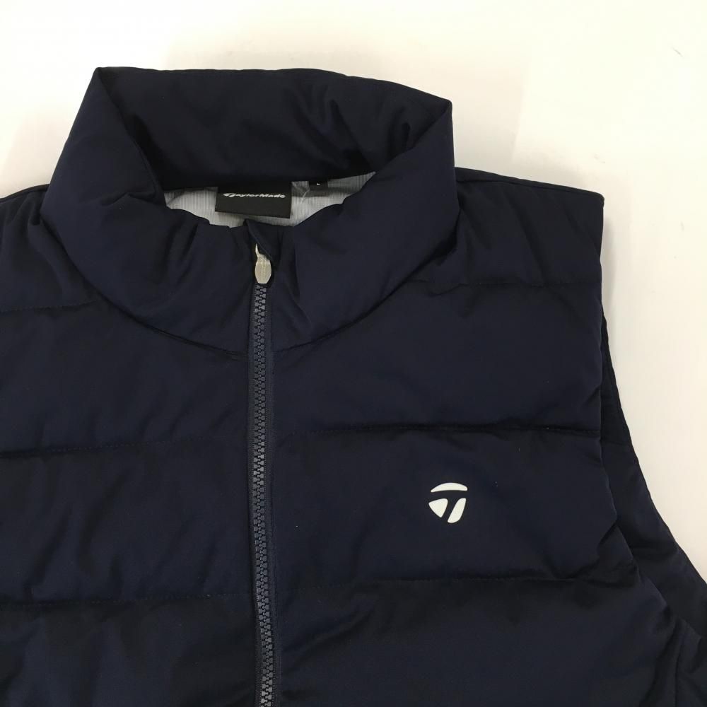 超美品】テーラーメイド 中綿ベスト ネイビー キルティング メンズ L