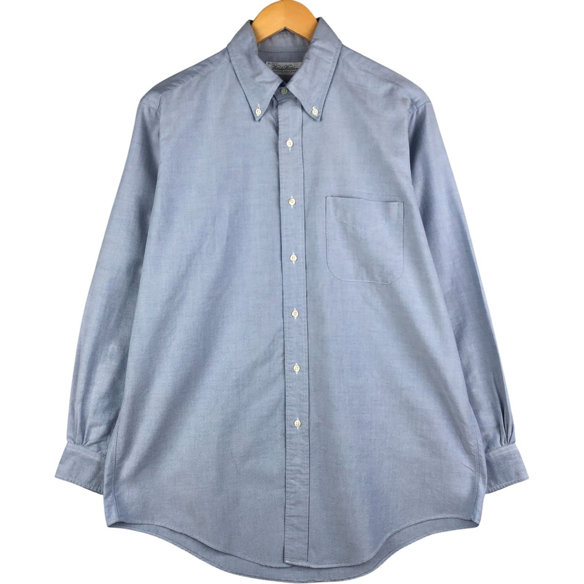 COMME des GARCONS HOMME◇長袖シャツ/XS/コットン/BLU/ストライプ/HC